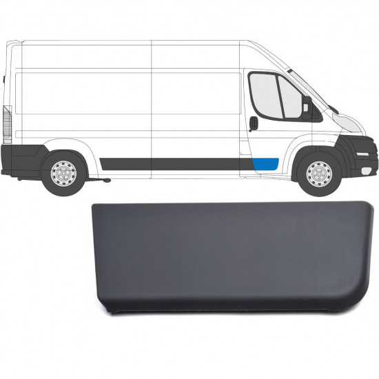 Első ajtó díszítő elem hoz Fiat Ducato 2006- / Jobb 6529