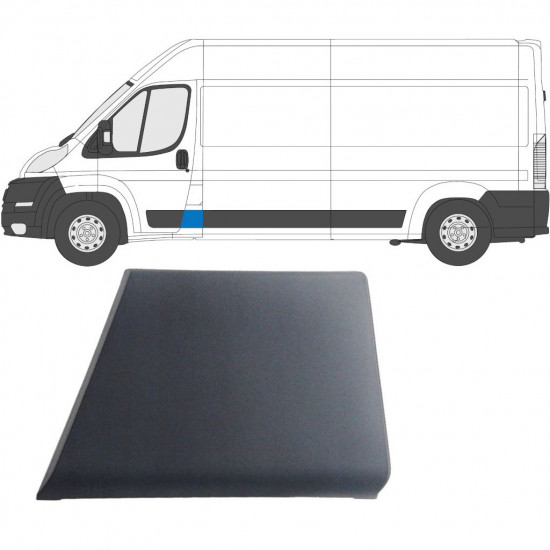 Oldalsó díszítő elem hoz Fiat Ducato 2006- / Bal 6531