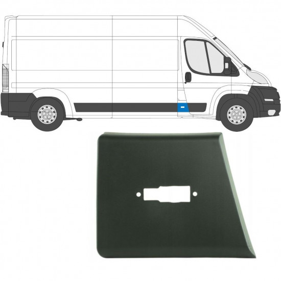 Oldalsó díszítő elem hoz Fiat Ducato 2006- / Jobb 6544