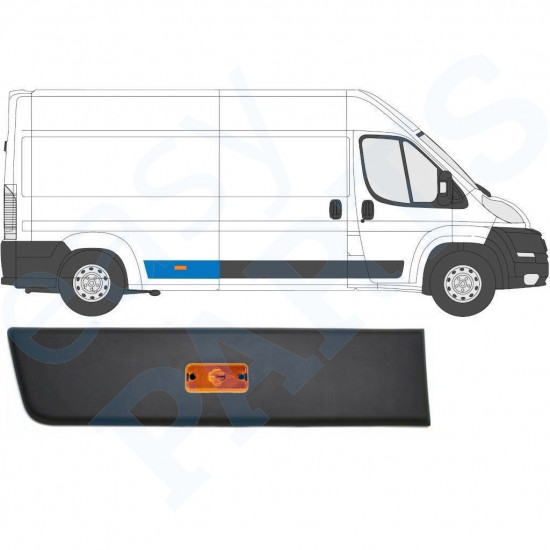 Hátsó oldali díszítő elem lámpával hoz Fiat Ducato 2006- / Jobb /  10680