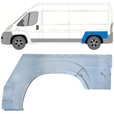 Hátsó sárvédő javító panel hoz Fiat Ducato 2006-2026 / Bal 16943