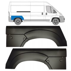 Hátsó sárvédő javító panel hoz Peugeot Boxer 2006-2025 / Bal+Jobb / Készlet 14281