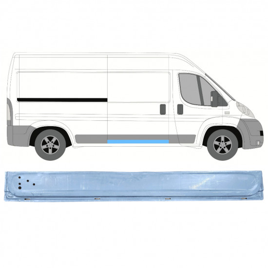 Belső tolóajtó javító panel hoz Fiat Ducato 2006- / Jobb 10963