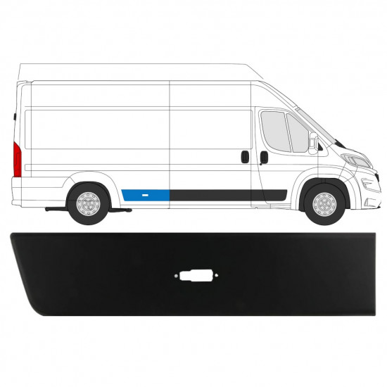 Hátsó oldali díszítő elem hoz Fiat Ducato 2018- / Jobb 7792