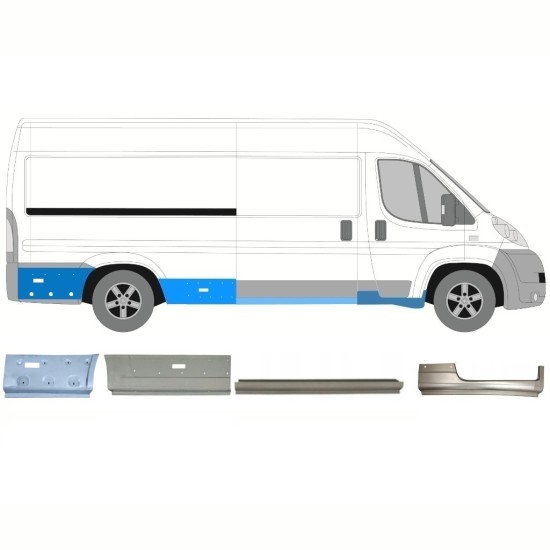 Javító panel készlet hoz Peugeot Boxer 2006-2026 / Jobb 16803