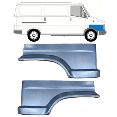 Első sárvédő javító panel hoz Fiat Ducato / C25 / J5 1981-1990 / Bal+Jobb / Készlet 9806