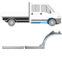 Küszöb és első sárvédő javító panel hoz Citroen Jumper 1994-2006 / Jobb / Készlet 14458