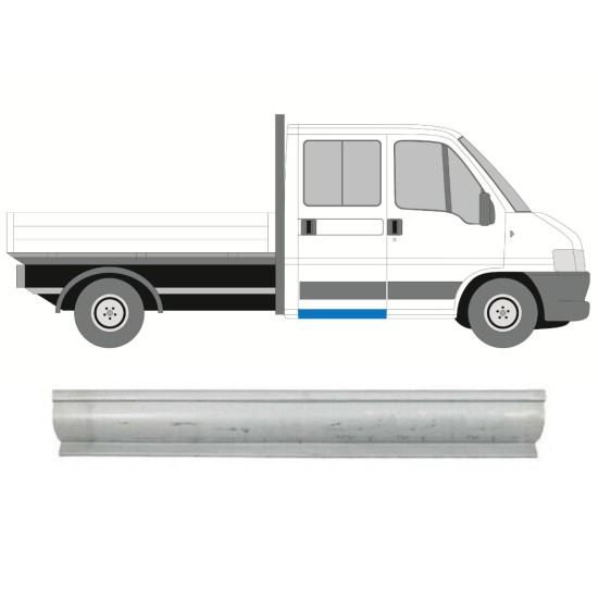 Küszöb javító panel hoz Fiat Ducato 1994-2006 / Bal = Jobb (szimmetrikus) 16009