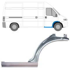 Küszöb és első sárvédő javító panel hoz Citroen Jumper 1994-2006 / Jobb / Készlet 14079