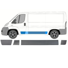 Oldalsó díszítő elemek készlete hoz Citroen Jumper 2006-2018 / Bal / 13873