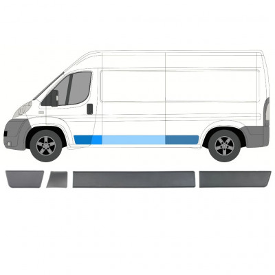 Oldalsó díszítő elemek készlete hoz Fiat Ducato Boxer Relay 2006-2018 / Bal /  8461