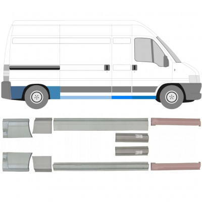 Javító panel készlet hoz Fiat Ducato Boxer Relay 1994-  /  5757