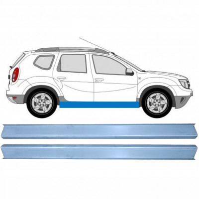 Küszöb javító panel hoz Dacia Duster 2010-2017 / Készlet 11342