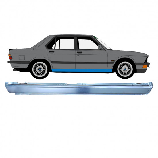 Küszöb javító panel hoz BMW 5 E28 1981-1987 / Jobb 7624