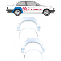 Belső és külső hátsó sárvédő javító panel hoz BMW 3 E30 1987-1994 / Készlet 10853