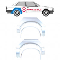 Belső és külső hátsó sárvédő javító panel hoz BMW 3 E30 1982-1987 / Készlet 10850