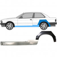 Küszöb és hátsó sárvédő javító panel hoz BMW 3 E30 1982-1987 / Bal 11235