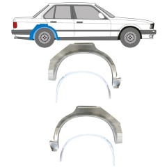 Belső és külső hátsó sárvédő javító panel hoz BMW 3 E30 1982-1987 / Készlet 10859