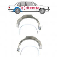 Belső és külső hátsó sárvédő javító panel hoz BMW 3 E30 1982-1987 / Készlet 10859