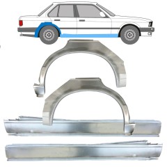 Teljes küszöb és hátsó sárvédő javító panel hoz BMW 3 E30 1982-1987 / Készlet 11239