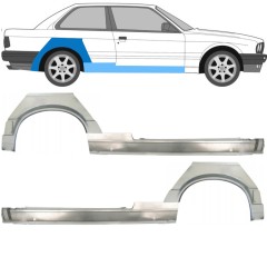 Teljes küszöb és hátsó sárvédő javító panel hoz BMW 3 E30 1987-1994 / Készlet 11507
