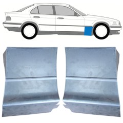 Első sárvédő javító panel hoz BMW 3 E36 1990-2000 / Bal+Jobb / Készlet 9851