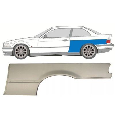 Hátsó sárvédő javító panel hoz BMW 3 E36 1990-2000 / Bal / COUPE 16384