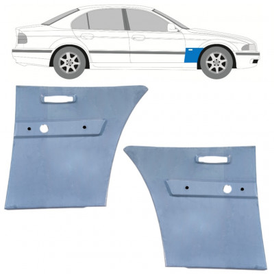 Első sárvédő javító panel hoz BMW 5 E39 1996-2004 / Bal+Jobb / Készlet 9829