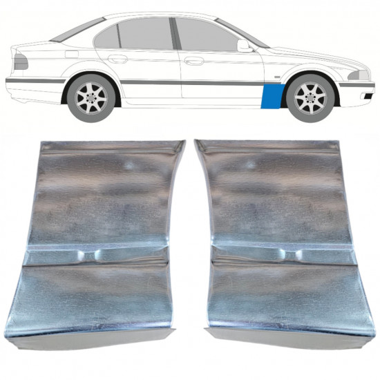 Első sárvédő javító panel hoz BMW 5 E39 1996-2004 / Bal+Jobb / Készlet 9829