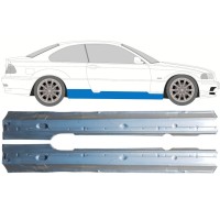 Teljes küszöb hoz BMW 3 E46 1998-2006 / Bal+Jobb / COUPE / Készlet 16814