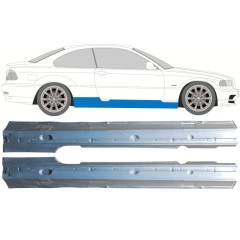 Teljes küszöb hoz BMW 3 E46 1998-2006 / Bal+Jobb / COUPE / Készlet 16814