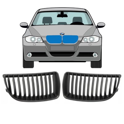 Hűtőrács hoz BMW 3 E90 2004-2008 / Bal+Jobb 16309