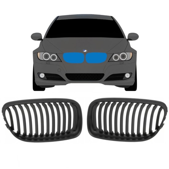 Hűtőrács hoz BMW 3 E90 2008-2012 / Bal+Jobb / Készlet 16308