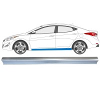 Küszöb javító panel hoz Hyundai Elantra 2010-2015 / Bal 14935