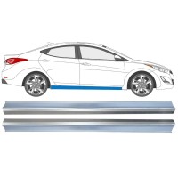 Küszöb javító panel hoz Hyundai Elantra 2010-2015 / Bal+Jobb / Készlet 14936