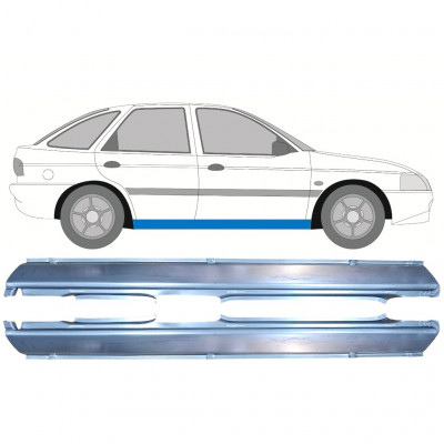 Teljes küszöb hoz Ford Escort 1995-2000 / Bal+Jobb / Készlet 9775