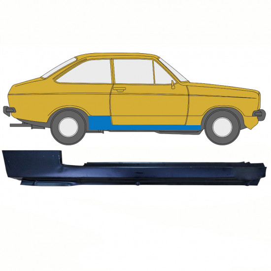 Küszöb javító panel hoz Ford Escort 1974-1980 / Jobb 10727