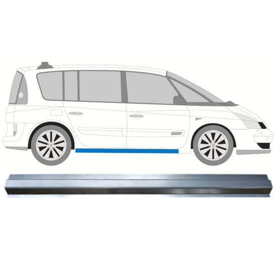 Alsó küszöb javító panel hoz Renault Espace 2002-2015 / Bal = Jobb (szimmetrikus) 14986