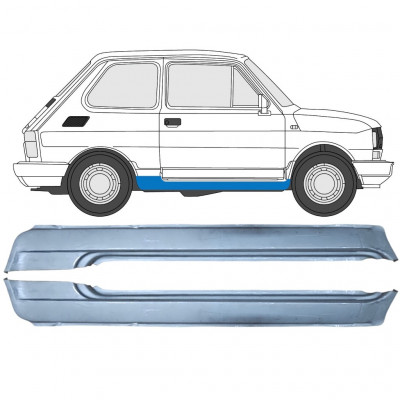 Küszöb javító panel hoz Fiat 126p 1972-2000 / Bal+Jobb / Készlet 9526