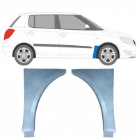 Első sárvédő javító panel hoz Skoda Fabia 2007-2015 / Bal+Jobb / Készlet 10272