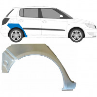 Hátsó sárvédő javító panel hoz Skoda Fabia 2007-2015 / Jobb 6998