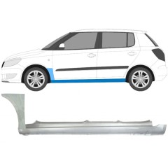 Teljes küszöb és első sárvédő javító panel hoz Skoda Fabia II 2007-2015 / Bal / Készlet 11171
