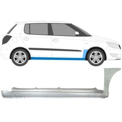 Teljes küszöb és első sárvédő javító panel hoz Skoda Fabia II 2007-2015 / Jobb / Készlet 11170