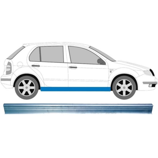 Küszöb javító panel hoz Skoda Fabia I 1999-2007 / Jobb 15731