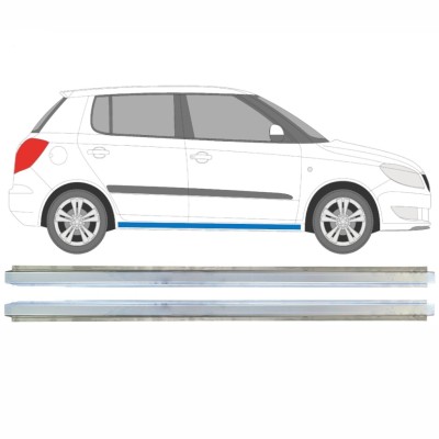 Belső küszöb javító panel hoz Skoda Fabia II 2007-2015 / Bal+Jobb / Készlet 16893