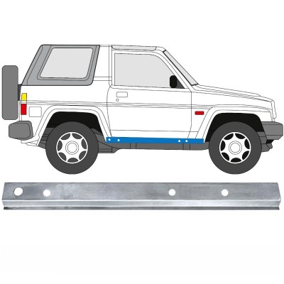 Belső küszöb javító panel hoz Daihatsu Feroza Rocky Fourtrak 1984-1993 / Jobb 17010