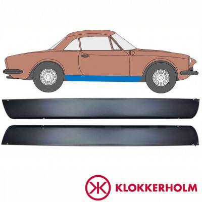 Küszöb javító panel hoz Fiat 124 Spider 1966-1985 / Bal+Jobb / Készlet 10717