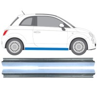 Alsó küszöb javító panel hoz Fiat 500 2007-2018 / Bal+Jobb / Készlet 16070