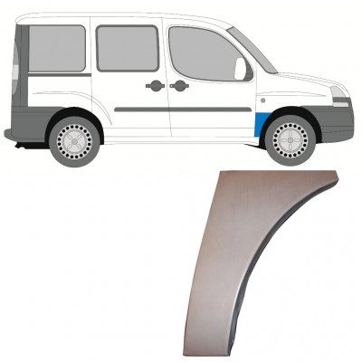 Első sárvédő javító panel hoz Fiat Doblo 2001-2010 / Jobb 8954