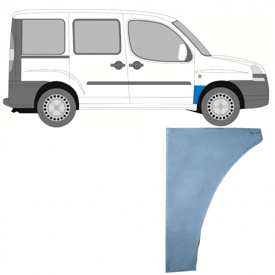 Első sárvédő javító panel hoz Fiat Doblo 2001-2010 / Jobb 8954